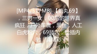 [MP4/517MB] 【奶丸69】，三男一女，00后的世界真疯狂，户外车震，黑丝，人工白虎粉穴，69舔穴，轮插内射，真精彩