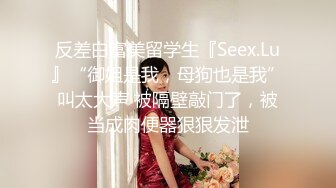 反差白富美留学生『Seex.Lu』“御姐是我，母狗也是我”叫太大声 被隔壁敲门了，被当成肉便器狠狠发泄