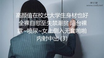 高颜值在校女大学生身材也好 全裸自慰至失禁潮贫 阳台裸露~喷尿~女上侧入无套啪啪内射中出 (3)