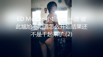 ED Mosaic 小姐姐第一次 彼此尴尬不知道怎么开始结果还不是干起来了 (2)