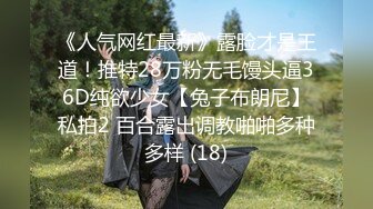 《人气网红最新》露脸才是王道！推特28万粉无毛馒头逼36D纯欲少女【兔子布朗尼】私拍2 百合露出调教啪啪多种多样 (18)