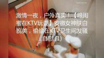 激情一夜，户外真实！【跟闺蜜在KTV玩耍】安徽女神肤白貌美，偷偷在KTV卫生间发骚自慰 (1)