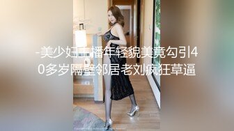 斜腿蓝长裙美眉