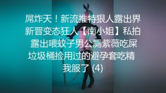 屌炸天！新流推特狠人露出界新晋变态狂人【南小姐】私拍 露出喂蚊子男公厕紫薇吃屎垃圾桶捡用过的避孕套吃精 我服了 (4)