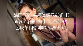 韩国巨乳 高颜值极品御姐【Inkyung姜仁卿】 万圣节+红色皮革自慰呻吟,舔淫水 (1)