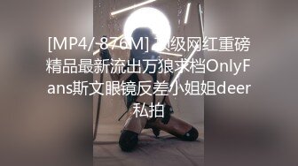 [MP4/ 876M] 顶级网红重磅精品最新流出万狼求档OnlyFans斯文眼镜反差小姐姐deer私拍